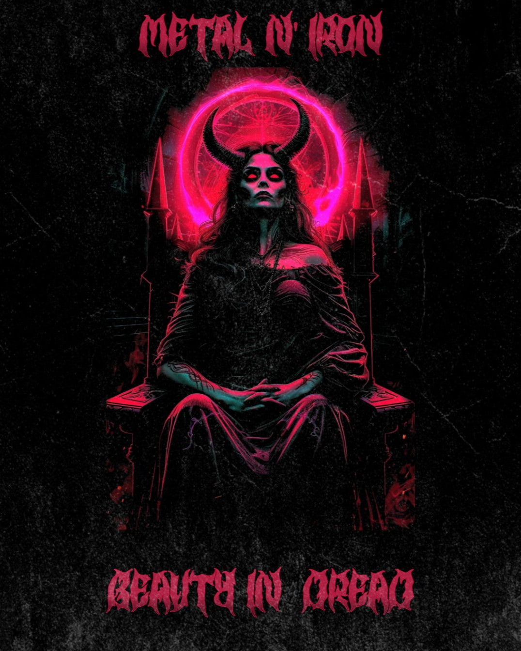 Metal N’ Iron – Beauty in Dread T-Shirt