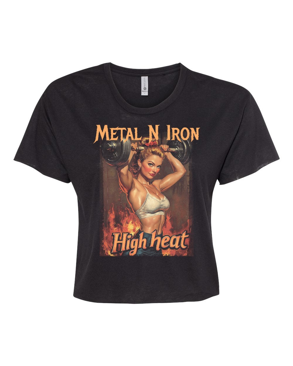 HIGH HEAT CROP T-SHIRT